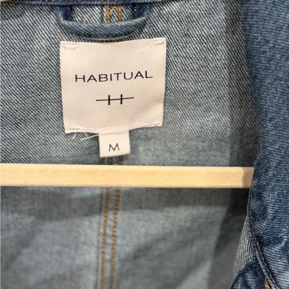 Habitual Light Blue Denim Jacket - Picture 2 of 5